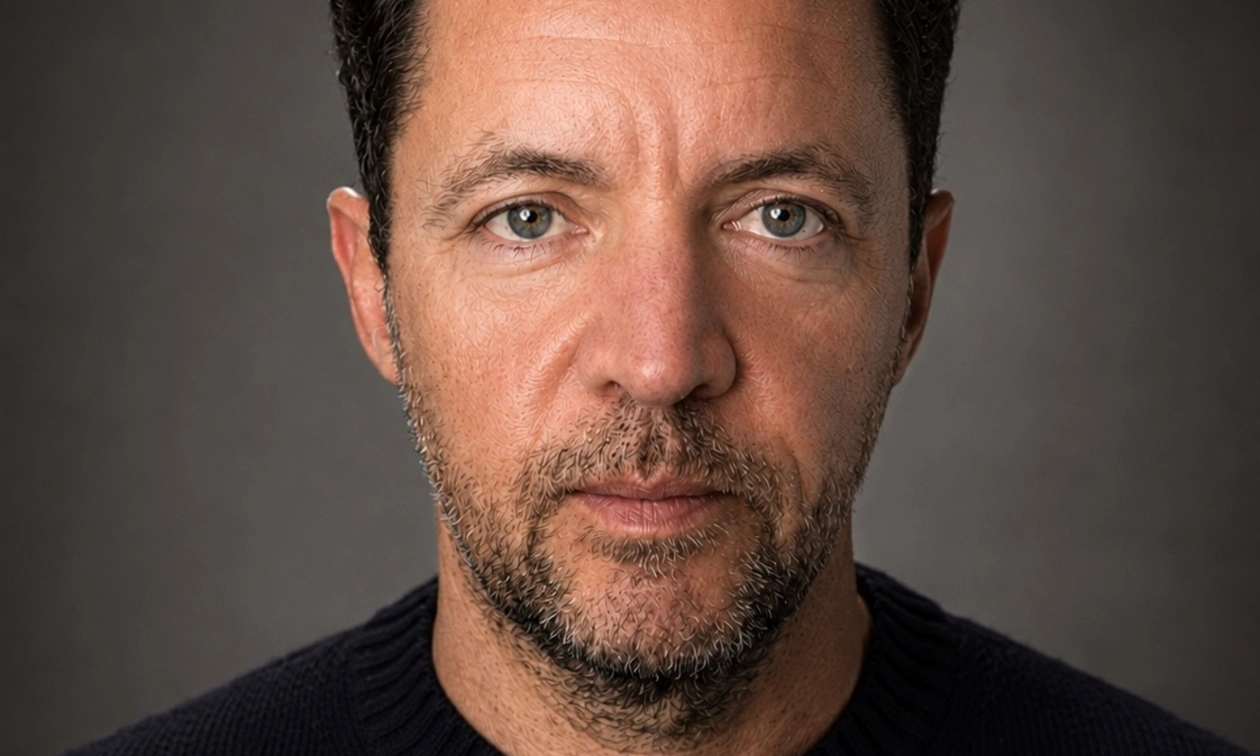 Headshot photo of Chris Corbin. He is a man with dark hair and short beard.