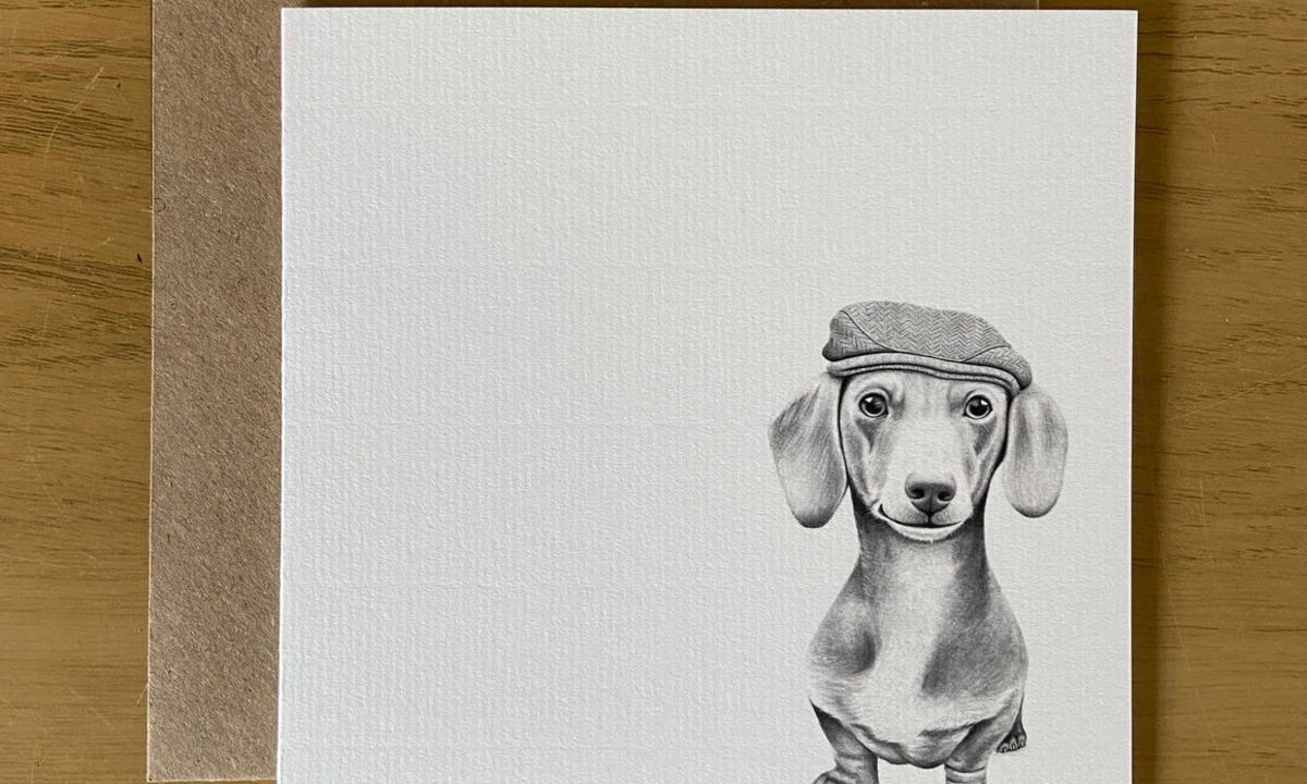 Greeting Card of Sidney - shop product