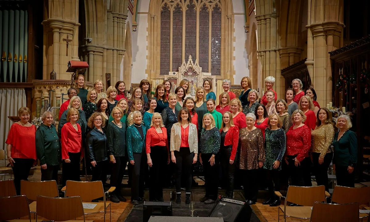 Hearing Dogs for Deaf People Harmony Belles Carol Concert Christmas even